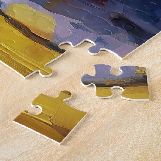 Basenji op het strand, zomercadeau voor hondenlief legpuzzel (Zijkant)