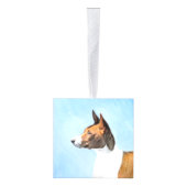 Basenji Painting - Cute Original Art Decoratie (Rechts)