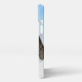 Basenji Painting - Cute Original Art iPhone Hoesje (Linkerkant)