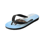 Basenji Painting - Cute Original Art Kinder Teenslippers (Schuin)