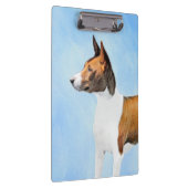 Basenji Painting - Cute Original Art Klembord (Rechts)