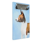 Basenji Painting - Cute Original Art Mini Klembord (Schuin)