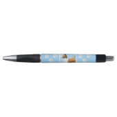 Basenji Painting - Cute Original Art Pen (Voorkant)
