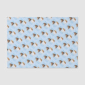 Basenji Painting - Cute Original Art Tissuepapier (Voorkant)