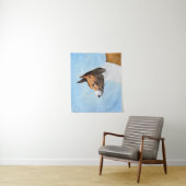 Basenji Painting - Cute Original Art Wandkleed (In situ)