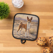 Basenji Pannenlap (Top down)