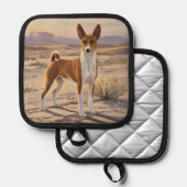 Basenji Pannenlap (Voorkant / Achterkant)