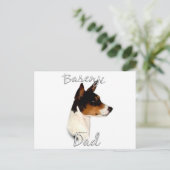 Basenji Pap 2 Briefkaart (Staand voorkant)