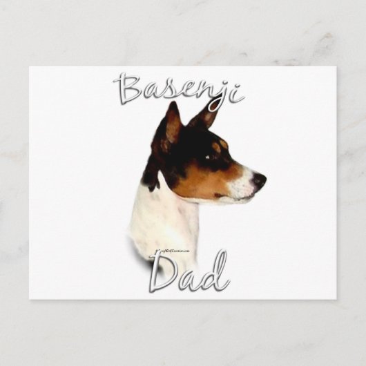 Basenji Pap 2 Briefkaart (Voorkant)