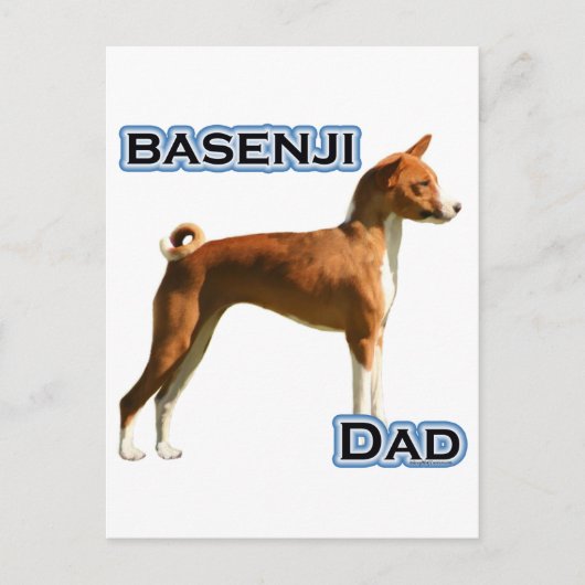 Basenji Pap 4 Briefkaart (Voorkant)