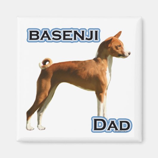 Basenji Pap 4 - Magneet (Voorkant)