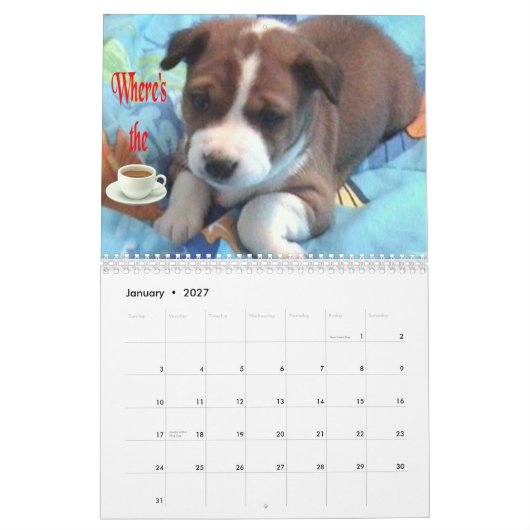 Basenji Puppy Calendar 2010 Kalender (Jan 2027)