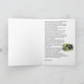 Basenji Rainbow Bridge-kaart Kaart (Binnen)