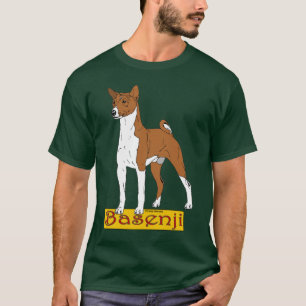 Basenji-red T-shirt