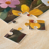 Basenji Savanna Bloom Kunst Legpuzzel (Zijkant)