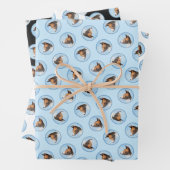 Basenji Schilderij Kastanje Red Brindle Schattigee Inpakpapier Vel (In situ)