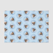 Basenji Schilderij Kastanje Red Brindle Schattigee Tissuepapier (Voorkant)