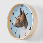 Basenji Schilderij - Mooie Originele Kunst (Hoek)