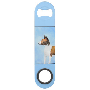 Basenji Schilderij - Mooie Originele Kunst Speed Flessenopener