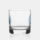 Basenji Schilderij - Mooie Originele Kunst Whisky Glas (Rechts)