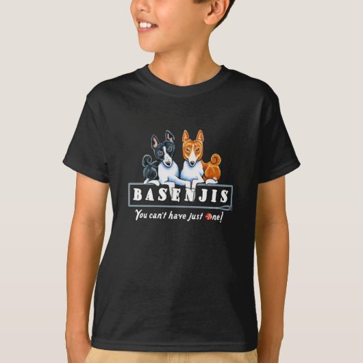 Basenji Slechts één T-shirt (Voorkant)