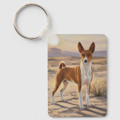 Basenji Sleutelhanger (Voorkant)