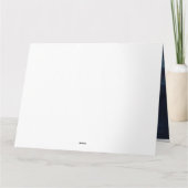 Basenji Snowy Sleigh Kerstdecoratie Kaart (Achterkant)