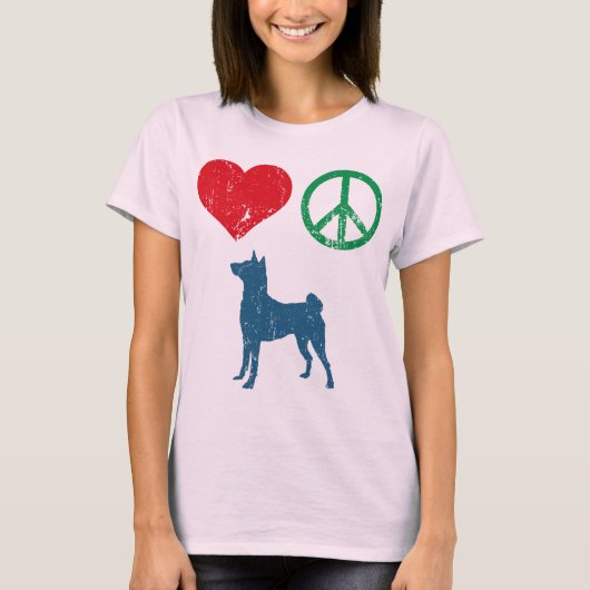 Basenji T-shirt (Voorkant)
