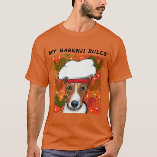 BASENJI T-SHIRT (Voorkant)