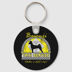 Basenji Taxi Service Sleutelhanger
