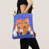 Basenji Tote Bag (Dichtbij)