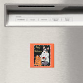 Basenji Trick or treat magneet (Insitu (Vaatwasser))