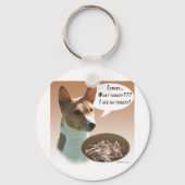 Basenji Turkije Sleutelhanger (Voorkant)