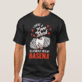 Basenji Valentine's Day Congo Terrier Basenji T-shirt (Voorkant)
