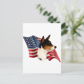 Basenji-vlag Briefkaart (Staand voorkant)