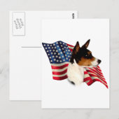 Basenji-vlag Briefkaart (Voorkant / Achterkant)