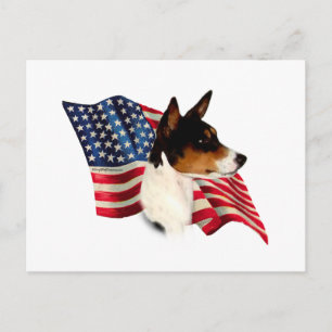 Basenji-vlag Briefkaart