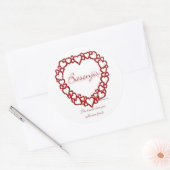 Basenji Ware Liefde - Sticker (Envelop)