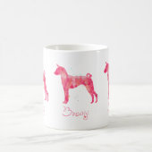 Basenji Waterverf Koffiemok (Center)