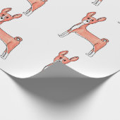 Basenji Wrapping Paper, Pet Gifts Cadeaupapier (Hoek)