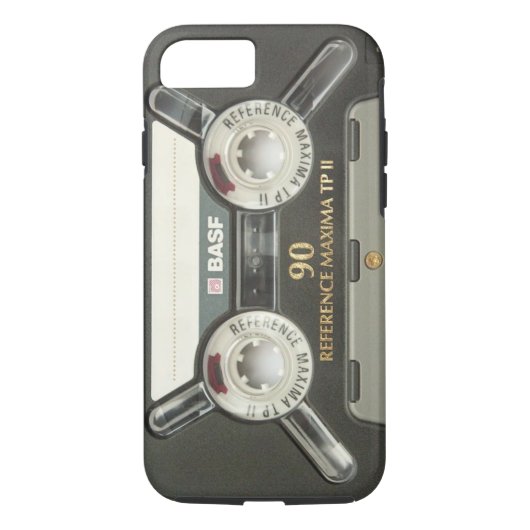 BASF Audio Cassettebandje TP II Case-Mate iPhone Case (Achterkant)