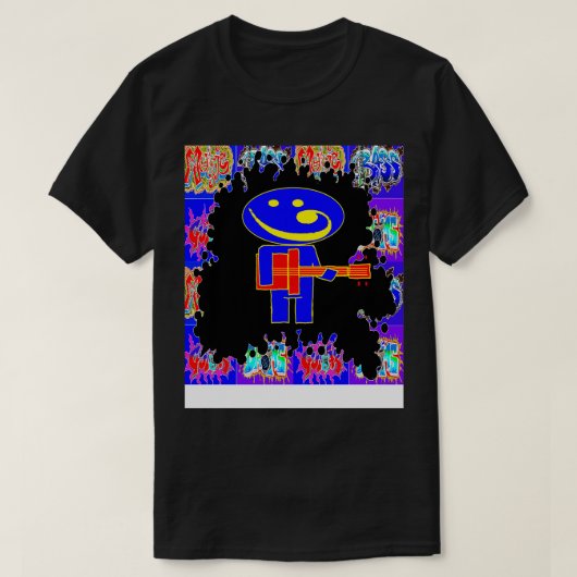 basfunk smilie t-shirt (Design voorkant)