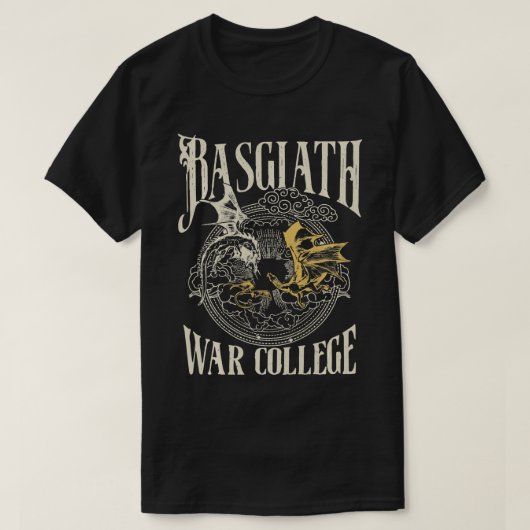Basgiath College Drakenrijders Rebecca Vierde vleu T-shirt (Design voorkant)