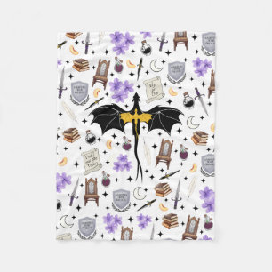 Basgiath War College Dragon Boekengeruite fleece d Deken