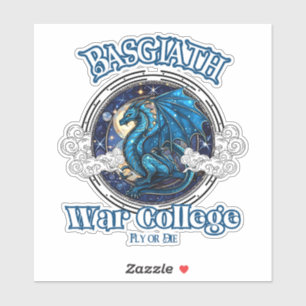 Basgiath War College Sticker, vierde vleugel Stick Sticker