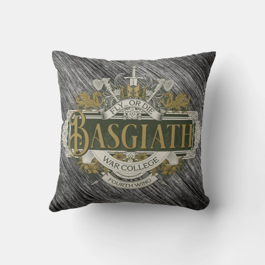 Basgiath War College Vierde vleugel Kussen (Achterkant)