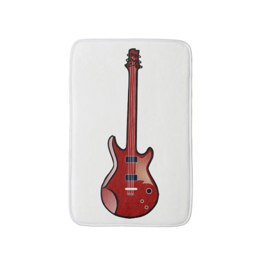 Basgitaar Badmat (Voorkant Verticaal)