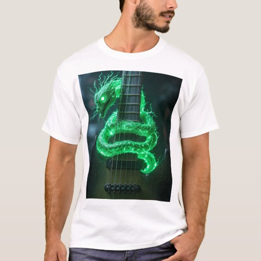 basgitaar beest t-shirt (Voorkant)