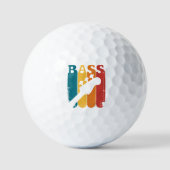 Basgitaar Golfballen (Voorkant)