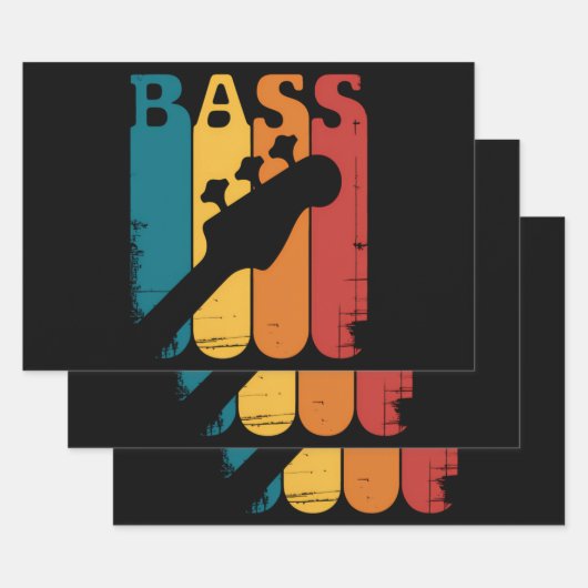 Basgitaar Inpakpapier Vel (Set)